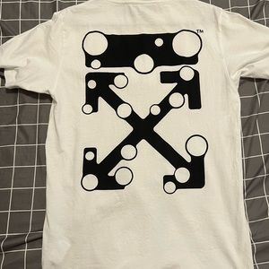 AUTHENTIC OFF WHITE BUBBLE ARROW T SHIRT